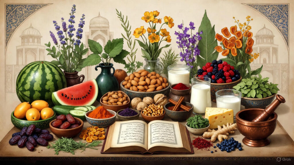 طبع غذا در طب سنتی